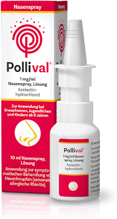 Pollival 1 mg/ml Nasenspray, Lösung Azelastinhydrochlorid Pollival