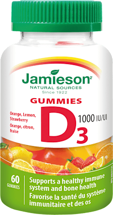 Pastilky vitamín D3 Gummies Jamieson