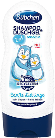 šampon & sprchový gel 2 v 1 sensitiv Bübchen