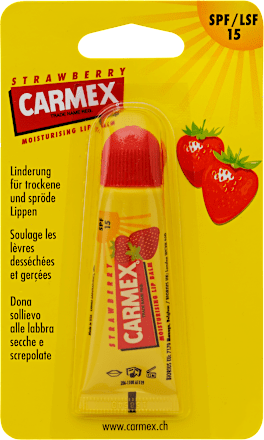 Ajakápoló tubusos eper ízesítéssel Carmex