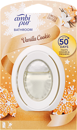 Fürdőszobai illatosító Vanilla Cookie illatban Ambi Pur