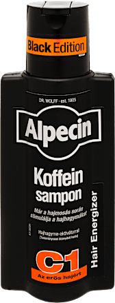 Koffein sampon C1 Black  Alpecin