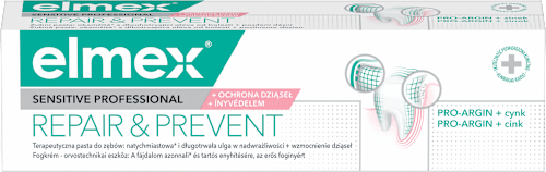 Fogkrém sensitive prof. repair&prevent elmex