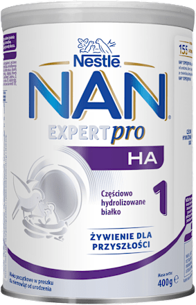 Mleko EXPERTpro HA 1 dla niemowląt od urodzenia Nestlé NAN