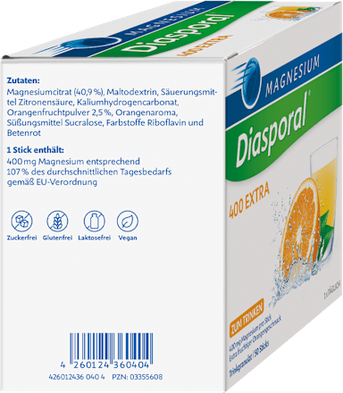 Magnesium-Diasporal 400 EXTRA Trinkgranulat Sticks 50 St Diasporal