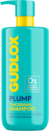 Szampon do włosów zwiększający objętość z kolagenem i biotyną Plump Thickening  GUDLOX