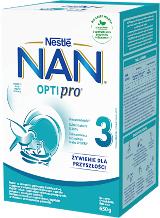Mleko następne OPTIpro  3  Nestlé NAN