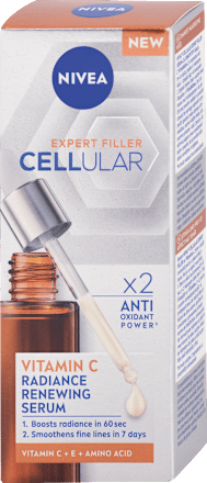 Vyplňujúce a rozjasňujúce pleťové sérum Expert Filler Cellular Replumping & Radiance NIVEA