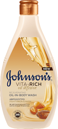 Oljni gel za tuširanje Vita-Rich Rejuvenating Johnson's