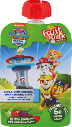 Bio ovocná kapsička Paw Patrol Fruitfunk