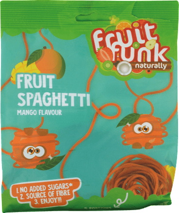 Ovocné špagety - mango Fruitfunk