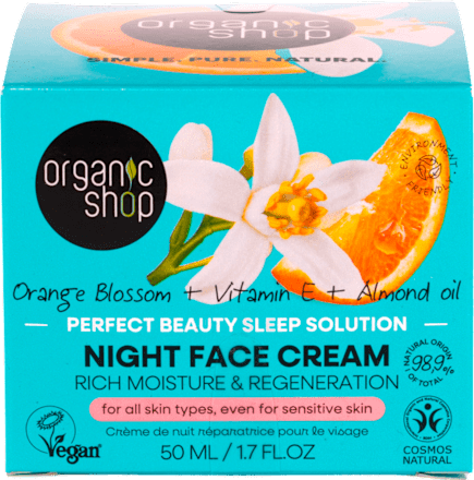PERFECT BEAUTY SLEEP SOLUTION noćna krema za lice organic shop