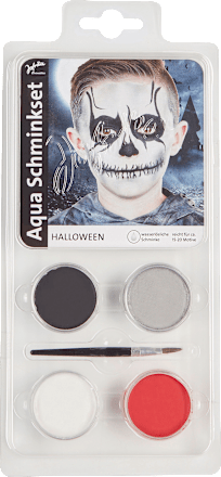 Aqua Schminkset Halloween 5tlg Jofrika