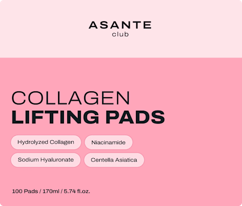 Liftingové pleťové tampóny Collagen ASANTE