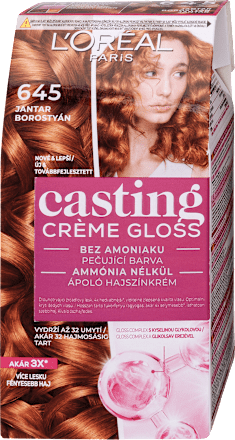 Hajszínező, borostyán 645 L'ORÉAL PARiS CASTING Crème Gloss