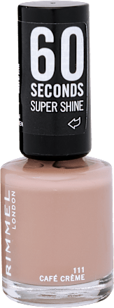 Körömlakk, 60 Seconds Super Shine - Nr. 111 Café Créme RIMMEL LONDON