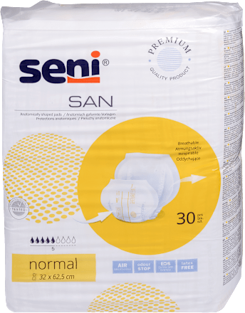 Inkontinencia betét San, normal seni
