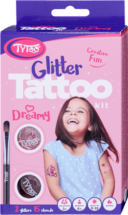 Csillámtetoválás szett, Dreamy TyToo