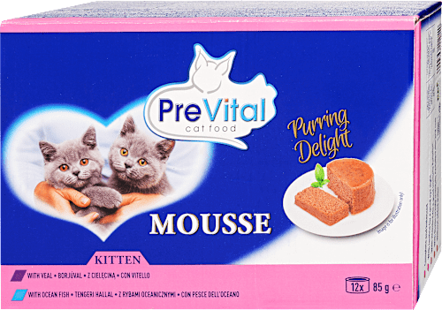 Vegyes pástétom, kölyök macskáknak, nagy kiszerelés PreVital