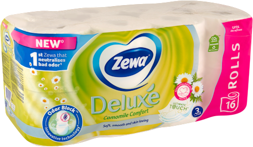 Hârtie igienică albă deluxe 3straturi Zewa