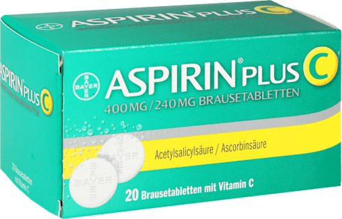 Aspirin Plus C 400 mg / 240 mg Brausetabletten ASPIRIN