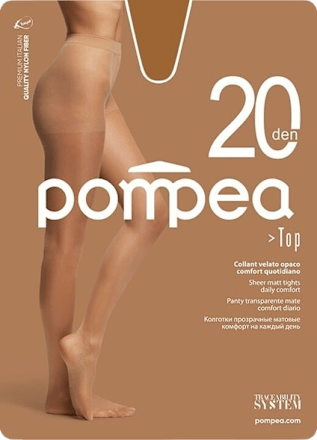 Dres damă top Ambrata 20 DEN 1/2-S Pompea