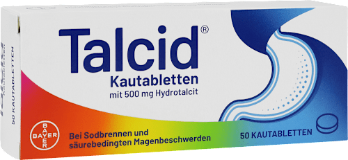 Talcid Kautabletten 500 mg Hydrotalcid Talcid