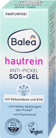 Hautrein pleťový gel proti akné SOS Balea