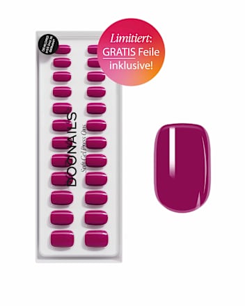 Künstliche Nägel, Soft Gel Press Ons Acai Berry Doonails