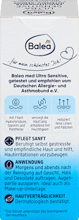Siero viso anti-rughe Ultra Sensitive Balea med