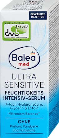 ULTRA SENSITIVE Hidratantni intenzivni serum za lice za osetljivu kožu Balea med
