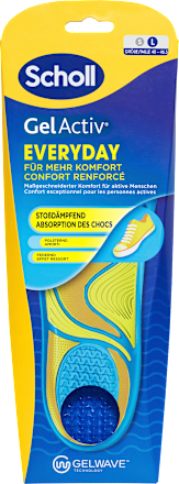 Einlegesohlen GelActiv Everyday, Gr. 40 -46,5 (1 Paar) Scholl