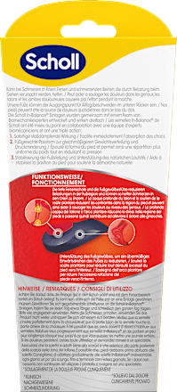 Einlegesohlen 3/4 In-Balance, Gr. 40-42 (1 Paar) Scholl