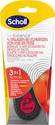 Einlegesohlen 3/4 In-Balance, Gr. 40-42 (1 Paar) Scholl