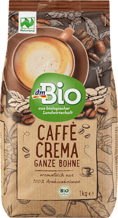 Caffè Crema ganze Bohne dmBio