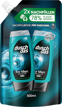 Duschgel for men Nachfüllpack duschdas