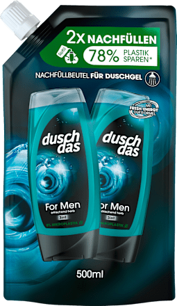 Duschgel for men Nachfüllpack duschdas