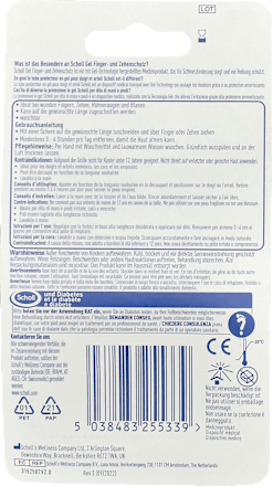 Druckstellenschutz Zehen & Finger Scholl