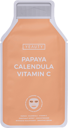 Tuchmaske Papaya Calendula Vitamin Yeauty