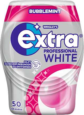 Kaugummi Extra Professional White, Bubblemint, zuckerfrei EXTRA