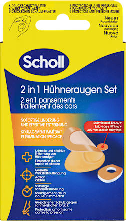 Hühneraugen Set 2 in 1 Scholl