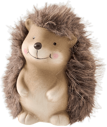 Keramikigel Max mit Fell (10 cm) Dekorieren & Einrichten