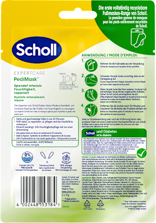 Fußmaske Socken mit Aloe Vera (1 Paar) Scholl