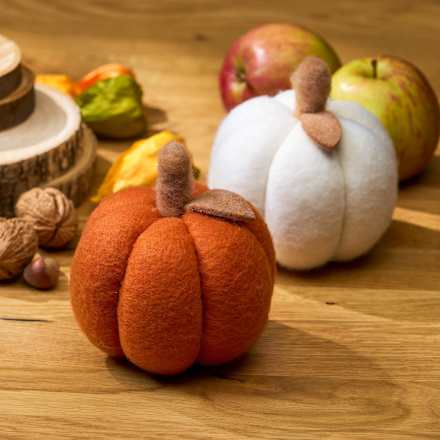 Filzkürbis orange (10 cm) BOLTZE