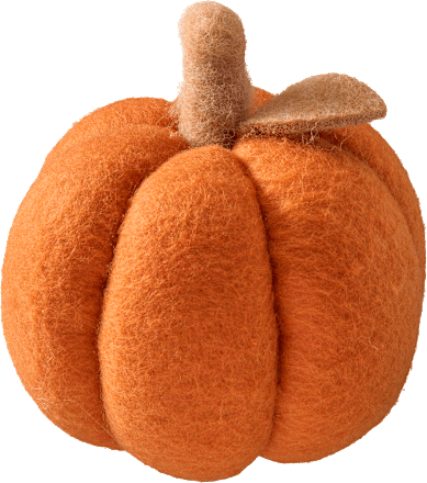 Filzkürbis orange (10 cm) BOLTZE
