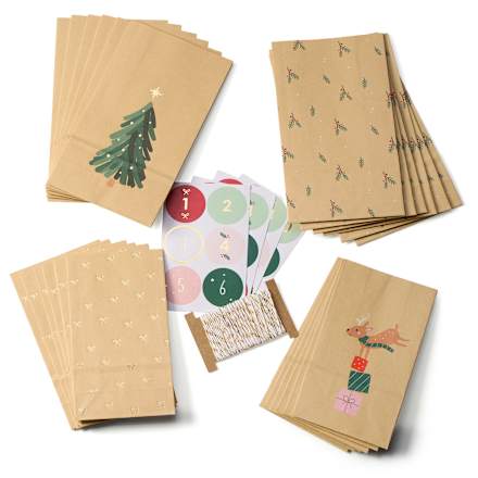 Set vrećica za adventski kalendar Profissimo