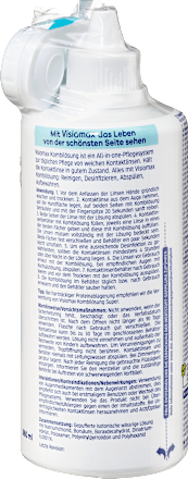 Kombilösung + Kontaktlinsenbehälter VISIOMAX