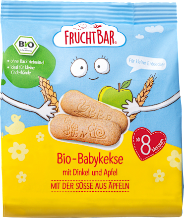 Babykekse Dinkel-Apfel, ab dem 8. Monat FruchtBar