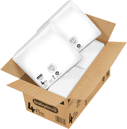 Pelenka Maxi, 4-es méret, 8-14 kg, havi csomag babylove