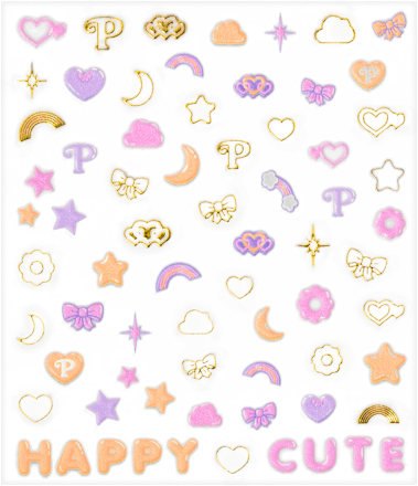 Nagelsticker Set Scented Polly Pocket 01 Believe In The Little Things! essence